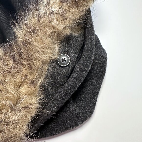 Madewell Vancouver Parka - Women's Medium - Wool Blend Anorak - Picture 8 of 14